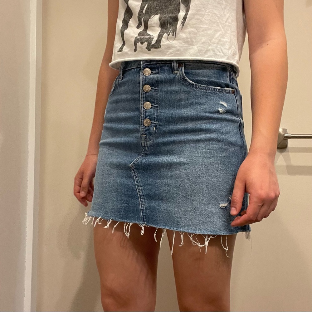 GAP Fitted Jean Skirt